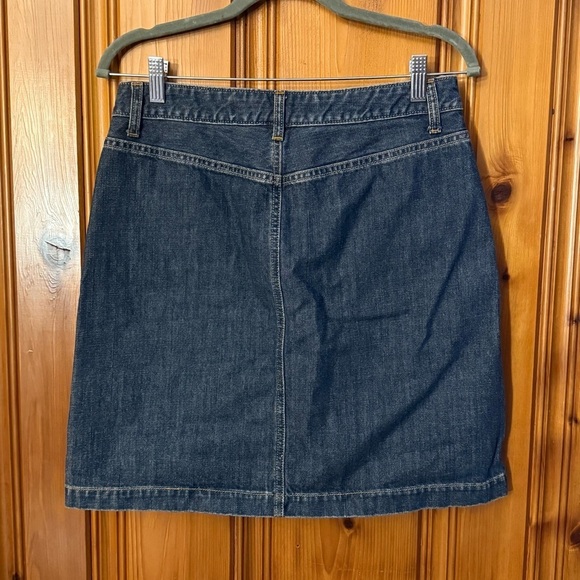 GAP Jeans denim front pleat skirt - Picture 3 of 6